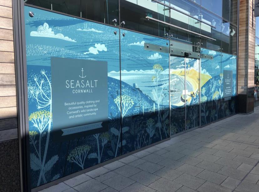 Full Colour Window Graphics Applied to Multiple Stores Around the UK