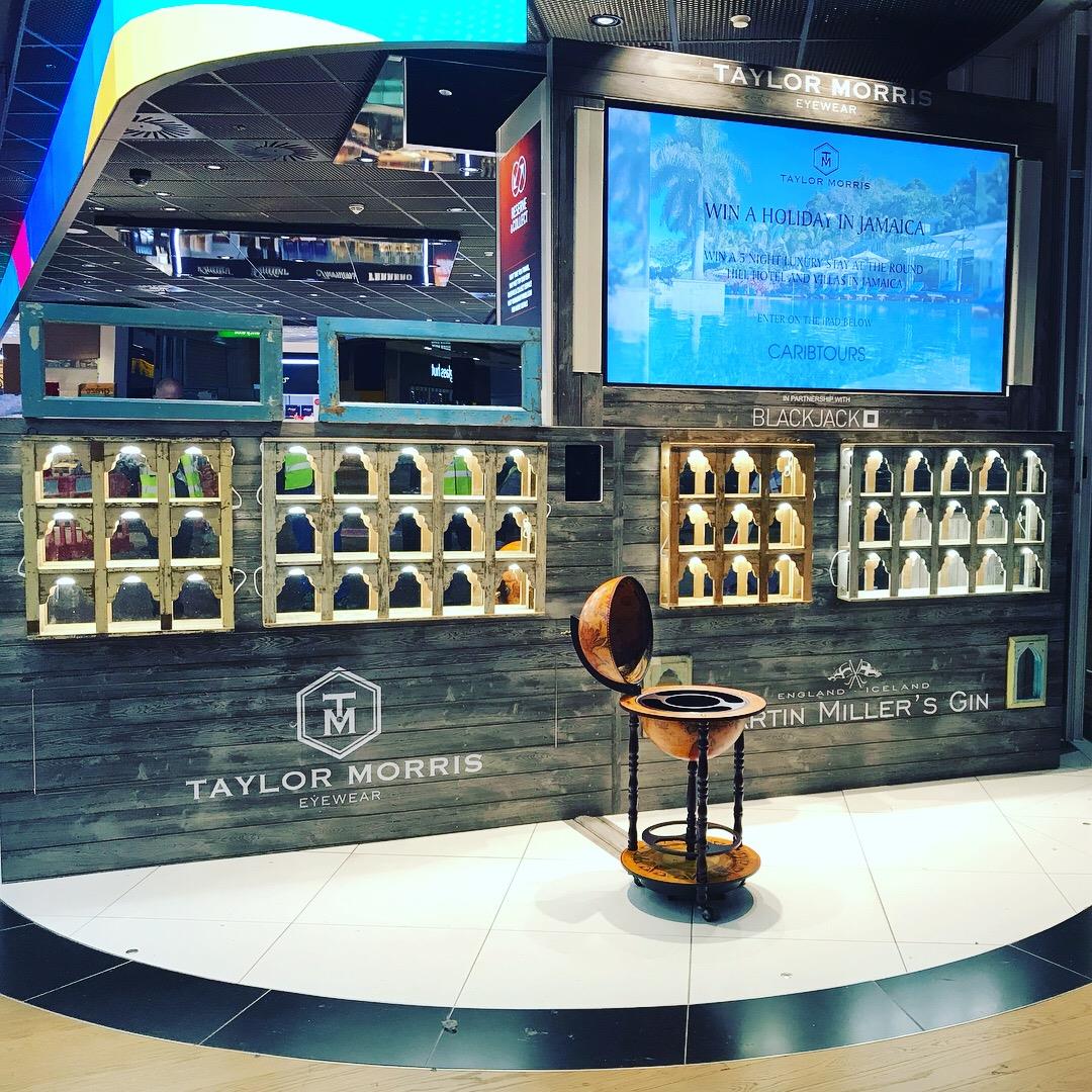 Experiential Branding Created For Taylor Morris Eyewear