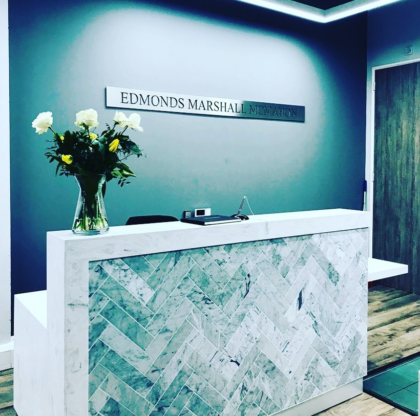 Interior graphics in London.