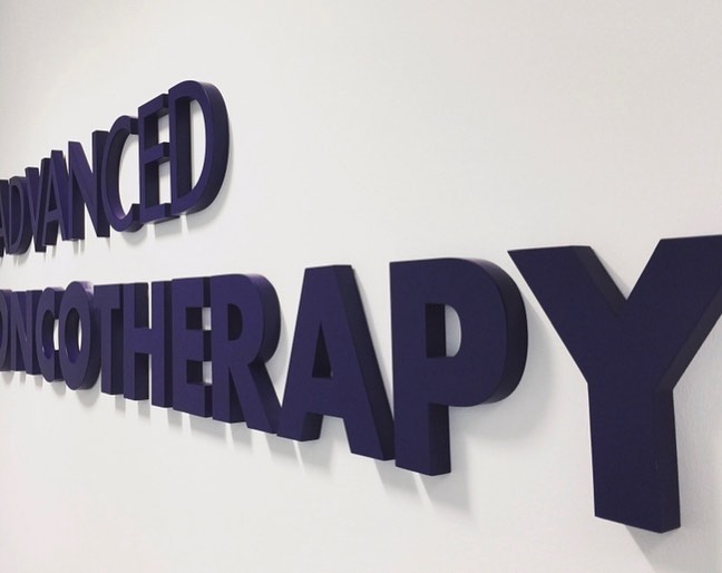 Interior graphics in London.