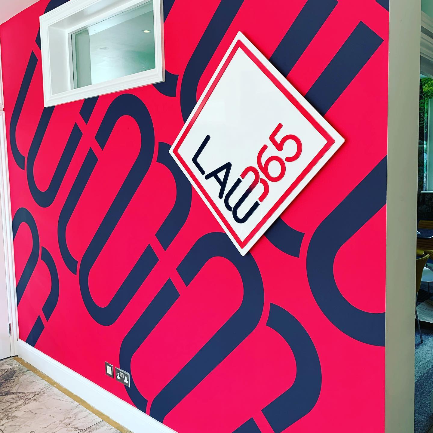 Exterior signage in Royal Tunbridge Wells.