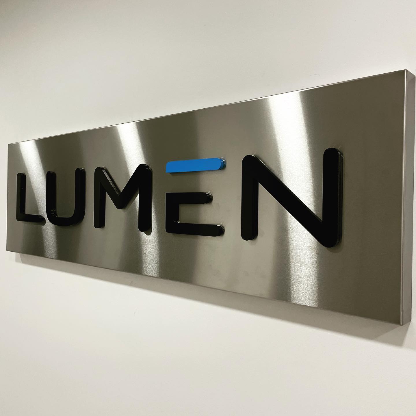 Exterior signage.