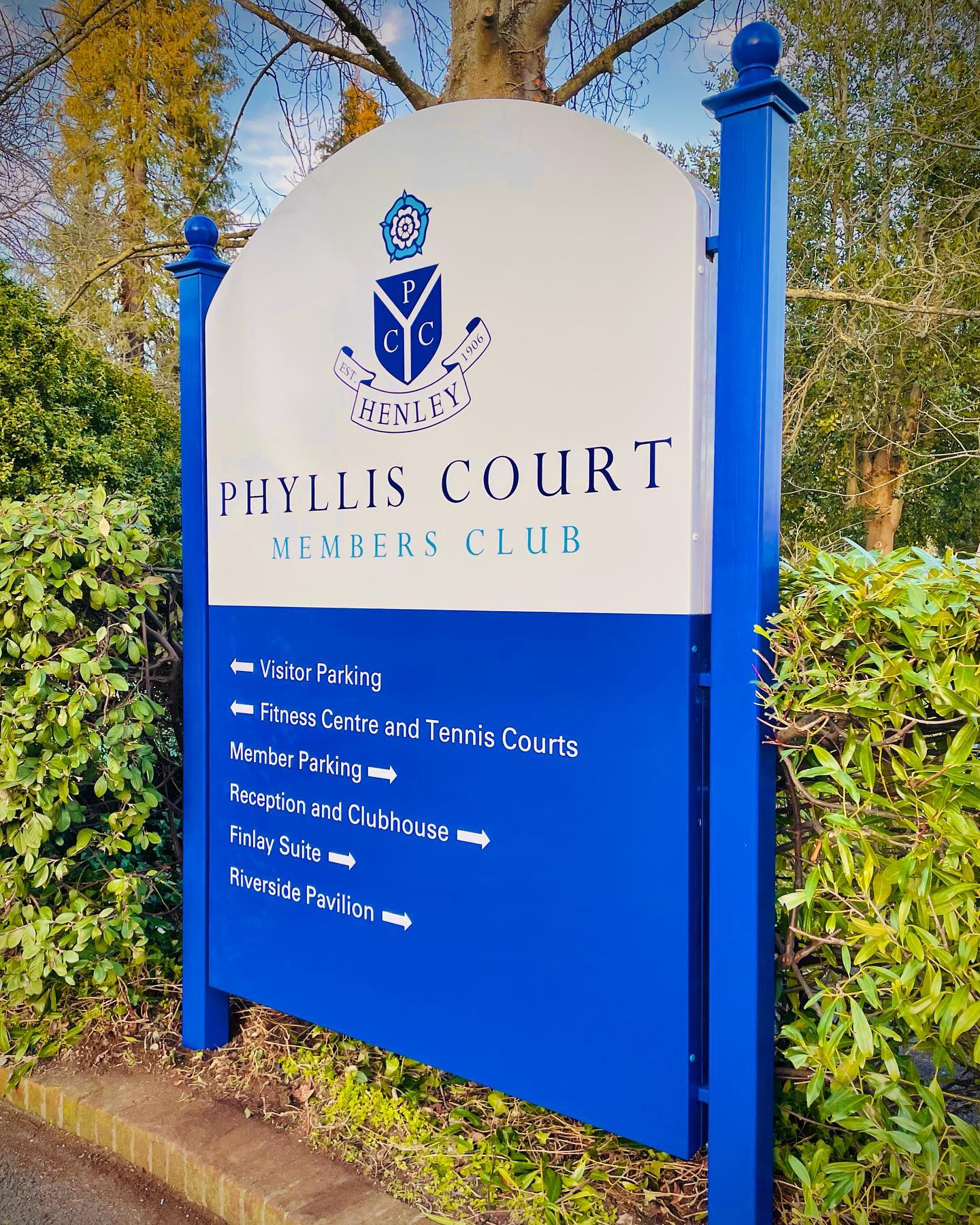 Exterior signage in High Wycombe