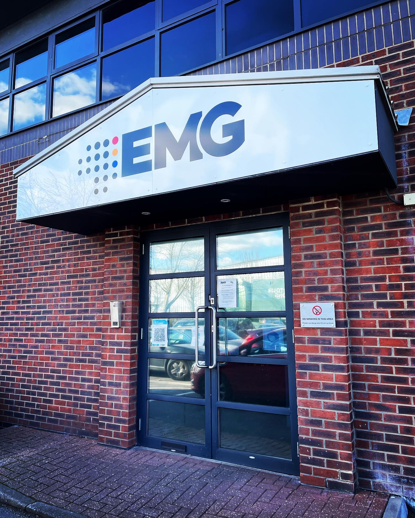 Exterior signage in High Wycombe