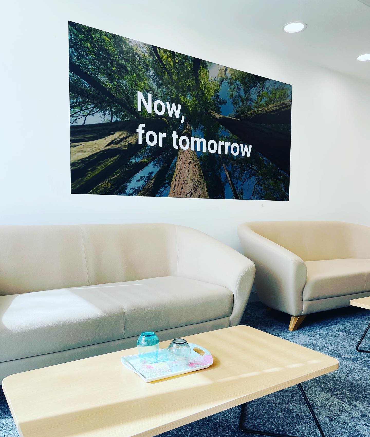 Interior graphics in Maidenhead.