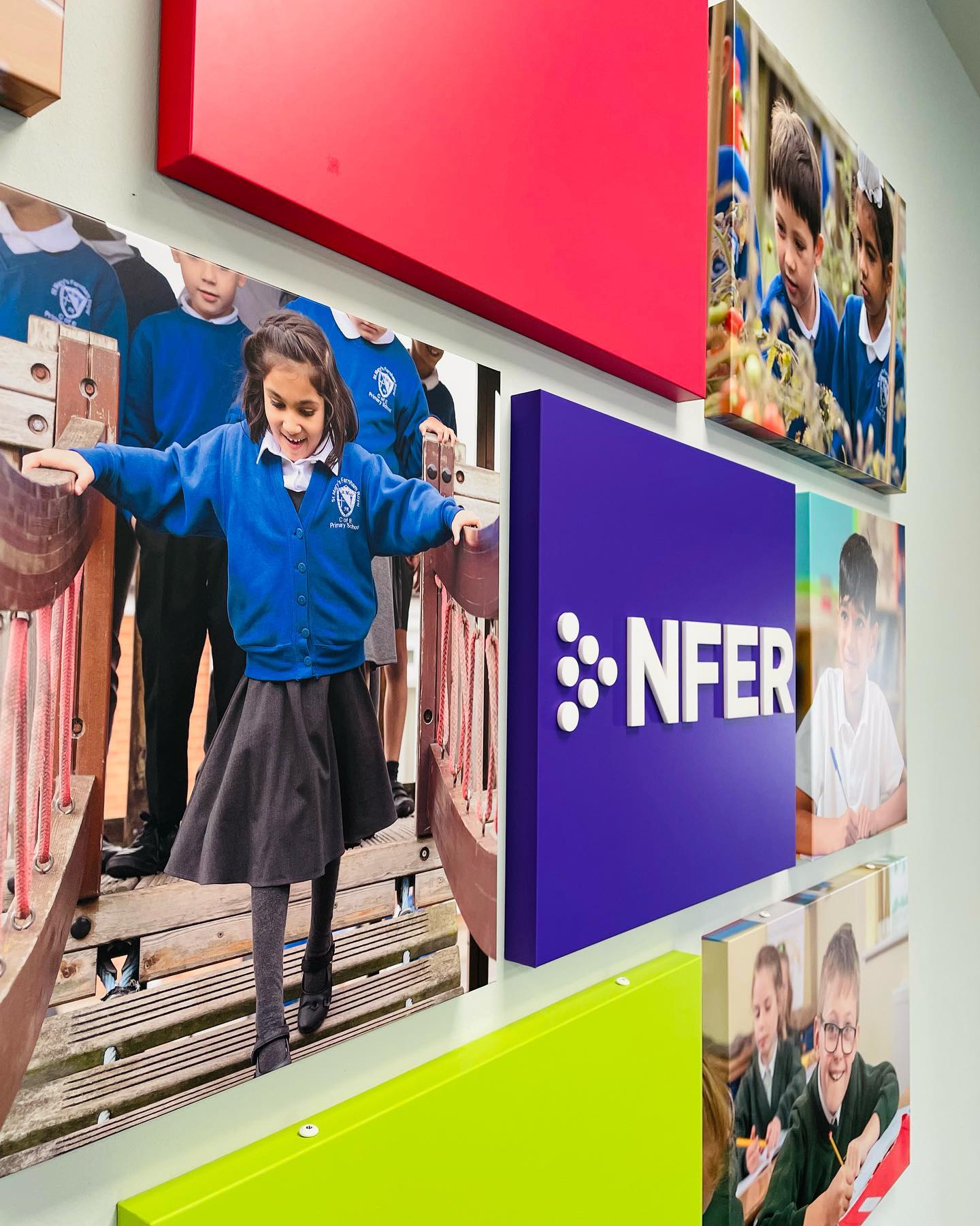 Interior graphics in Slough.