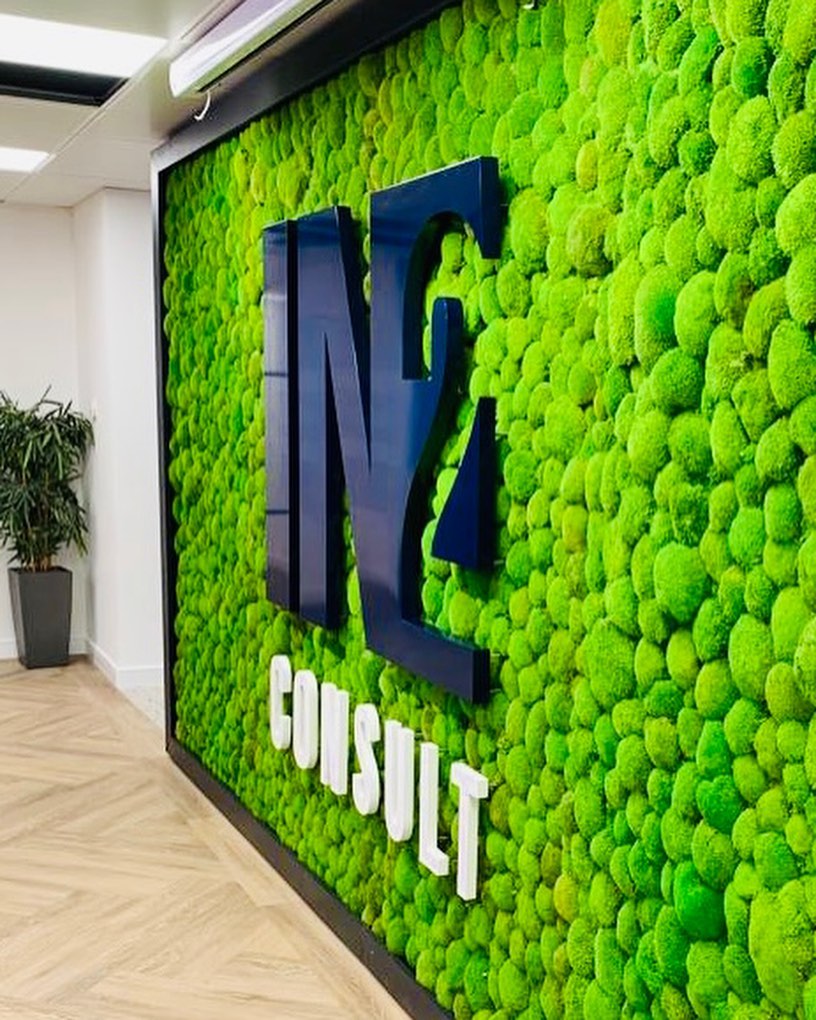 Interior graphics in Reading.