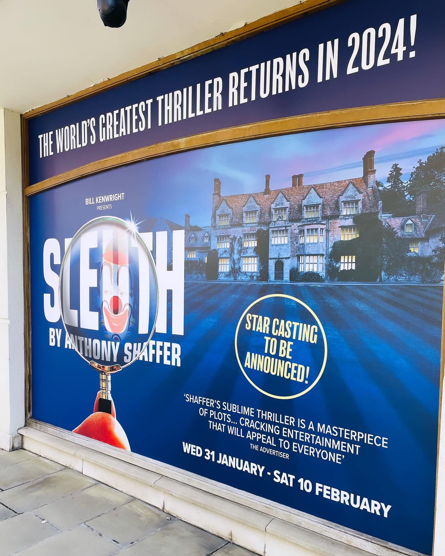 Window graphics in Windsor.