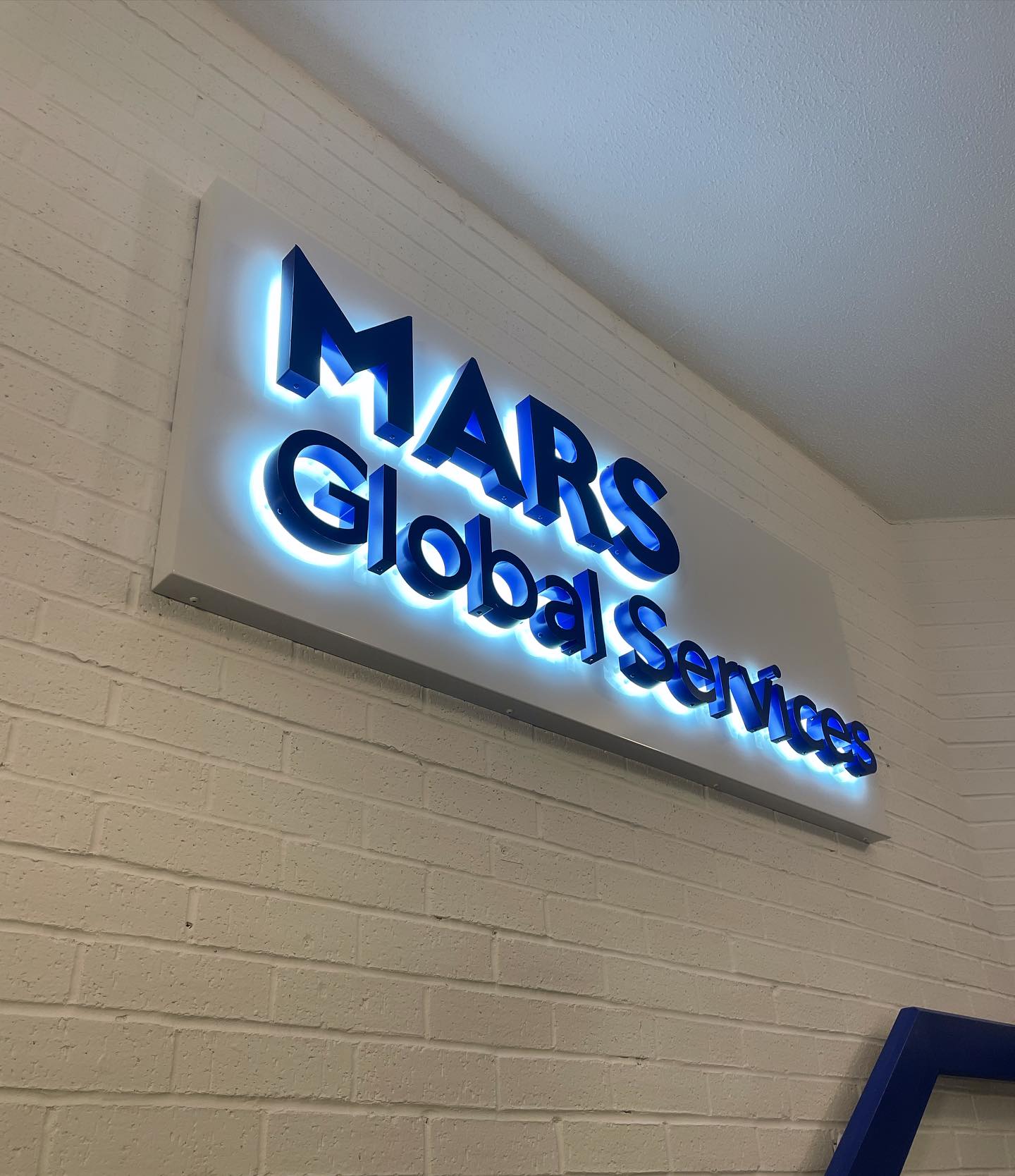Interior graphics in Slough.