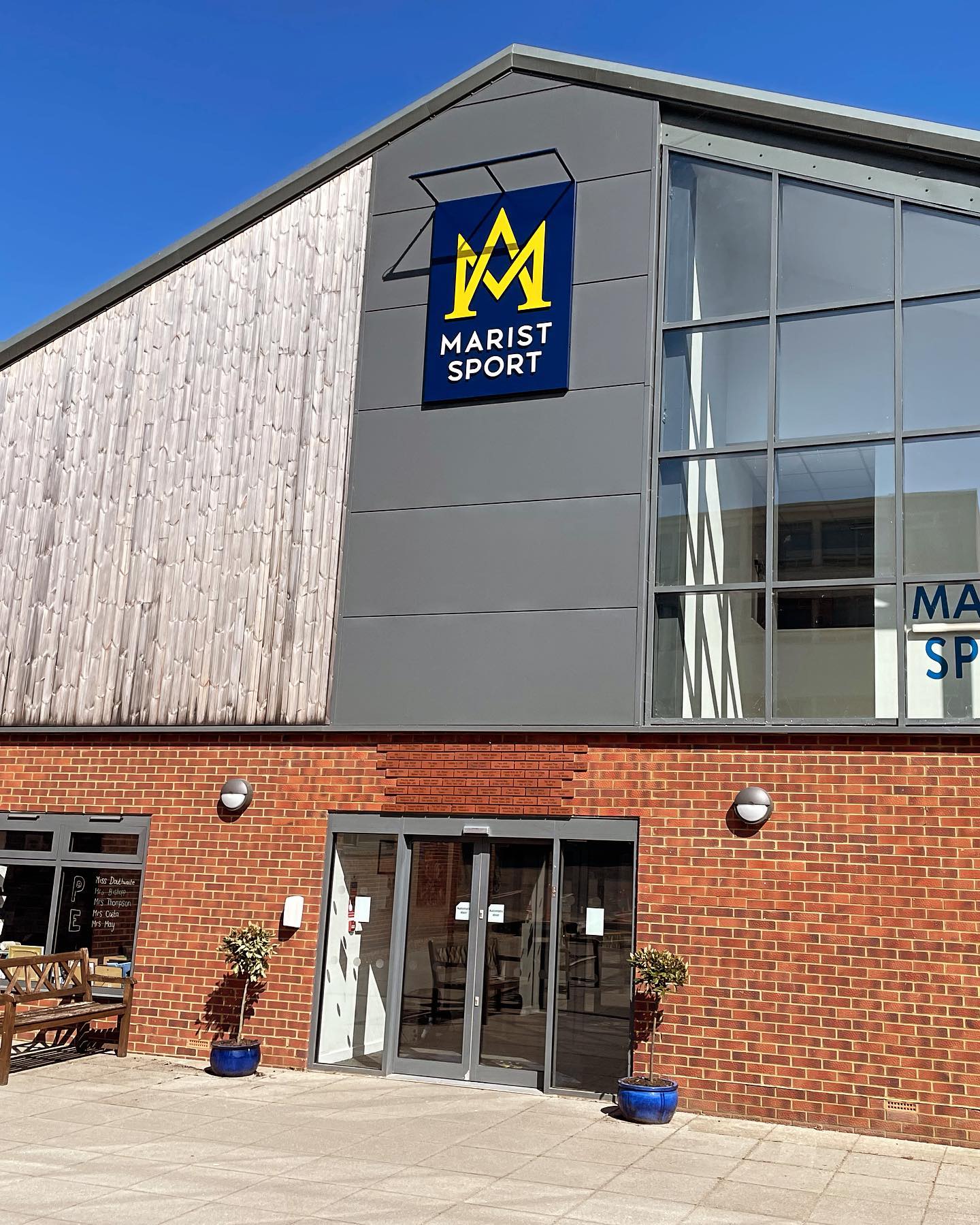 Exterior signage in Ascot.