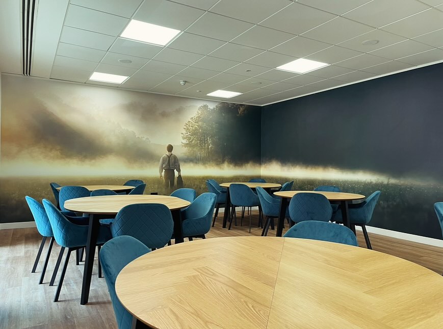 Wall covering.