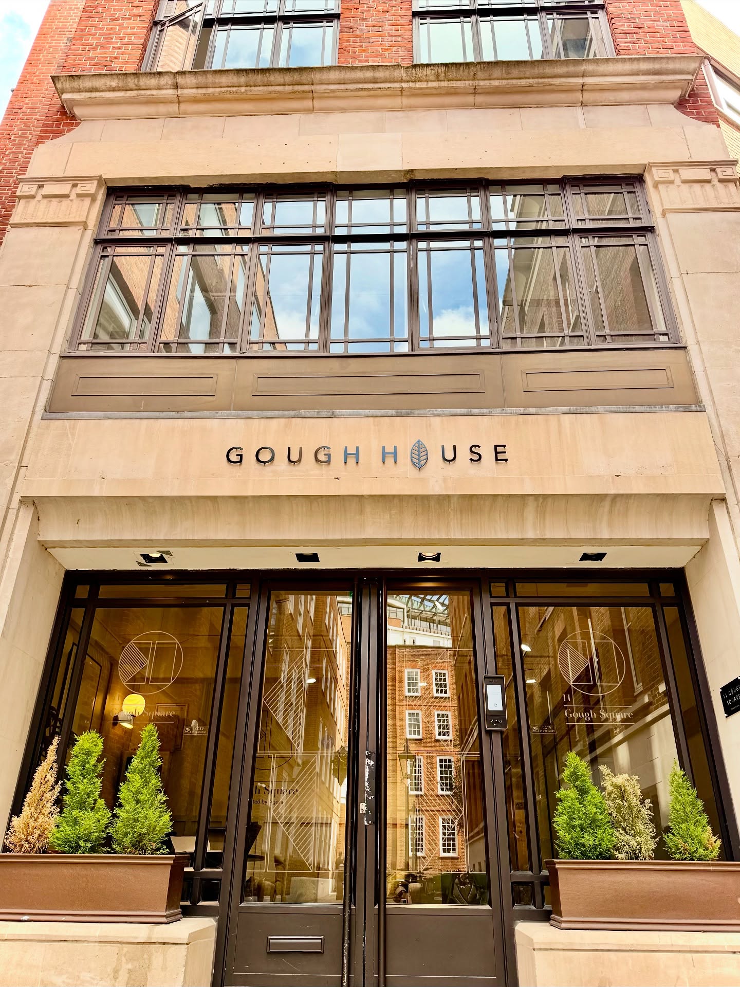 3D lettering for Gough House in London.