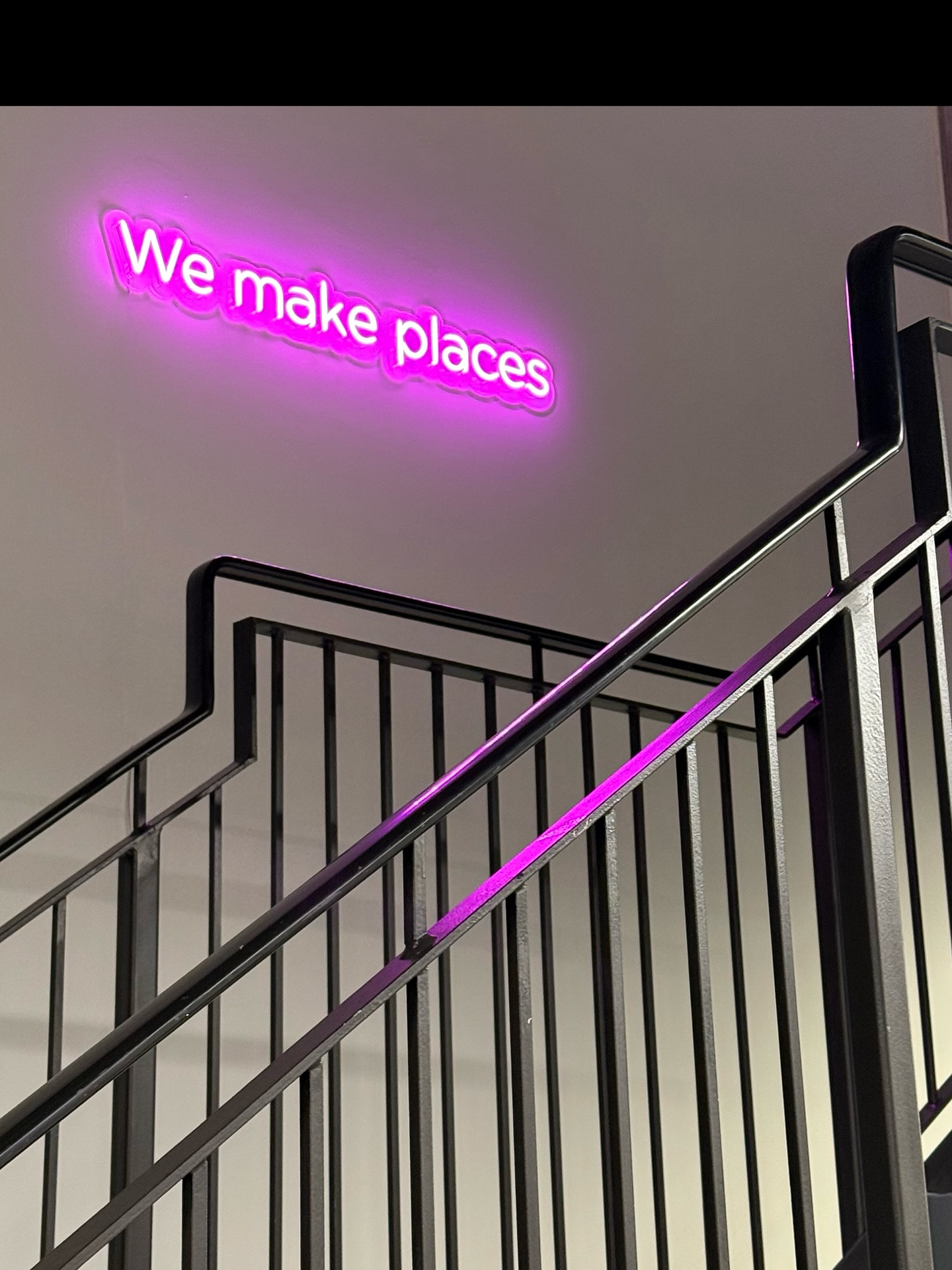 Neon signage in London.