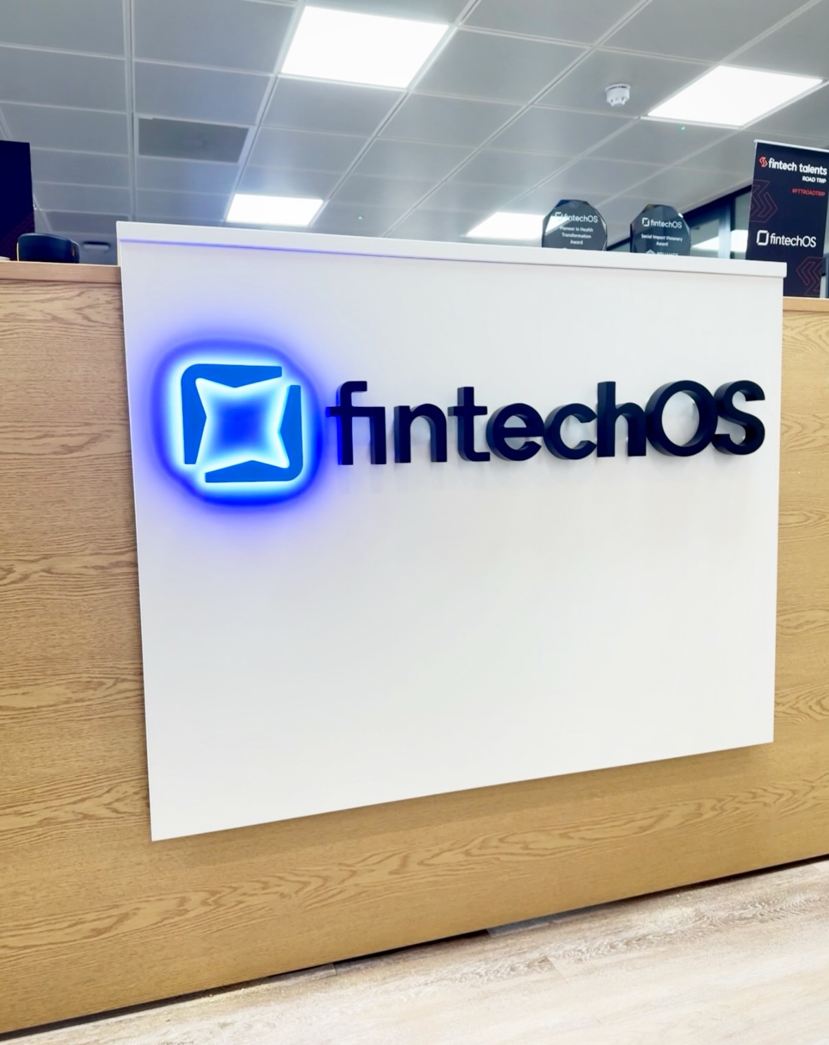 New sign, fresh vibes for FintechOS in Central London